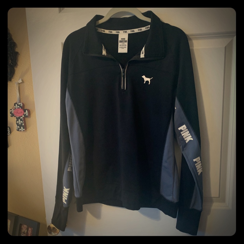 PINK Victoria’s Secret Half Zip Pullover